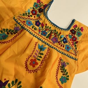 Mexican embroidery dress